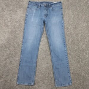 Buffalo David Bitton Jeans Mens 32x32 Blue Jackson-X Straight Stretch Denim Pant